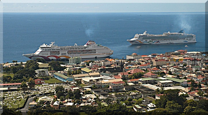 Cruises at Roseau Port